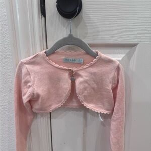 Abel & Lula Blush Pink Kids Cardigan